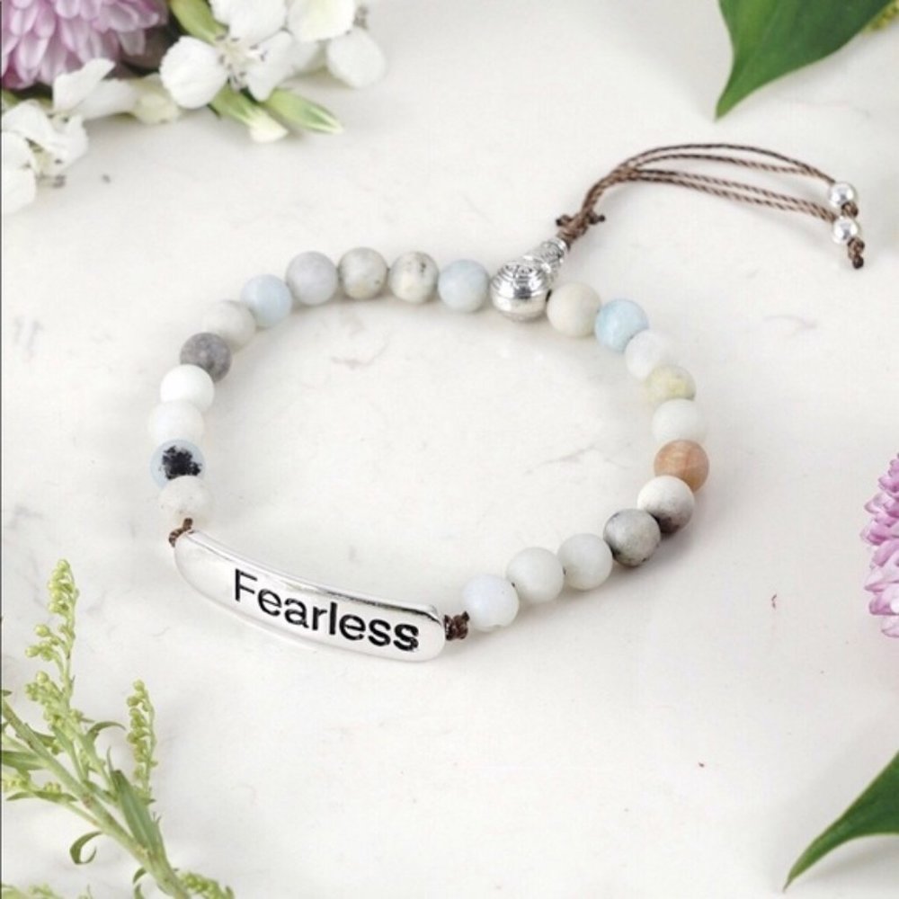 ♥️ SANDBLASTED AMAZONITE (FEARLESS)